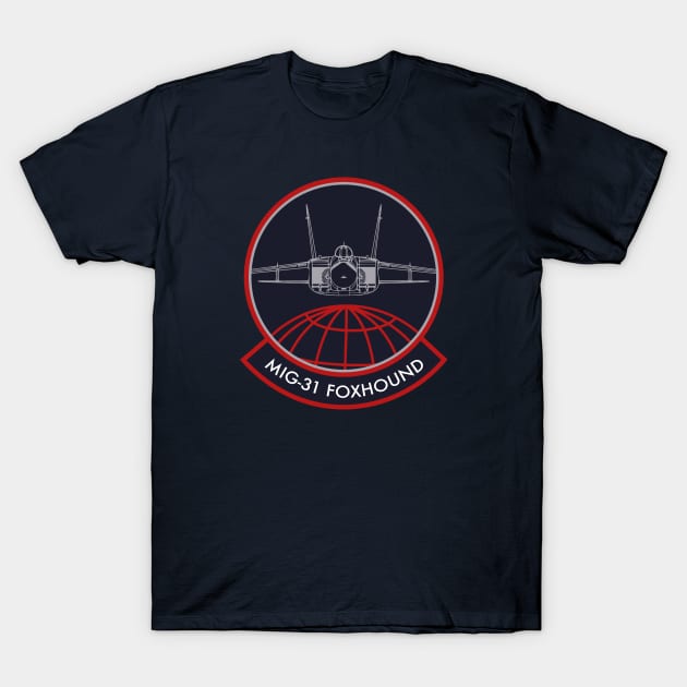 Mig-31 Foxhound T-Shirt by TCP